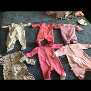 Baby Girl Onesie Set Bundle